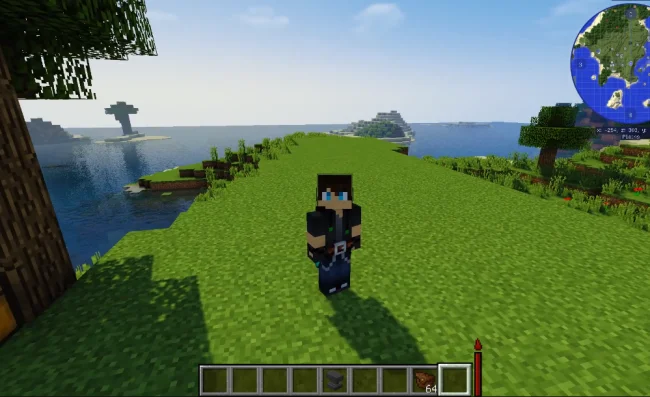 Пояс из мода Tool Belt на персонаже