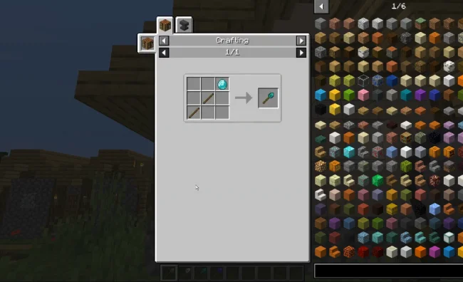 Палочка из мода Construction Wand