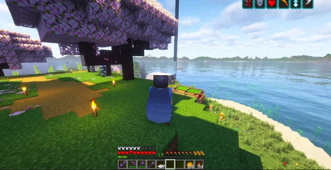 Новый вид камеры из мода Better Third Person