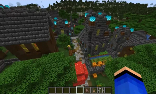 Новые постройки в деревне из мода ChoiceTheorems Overhauled Village