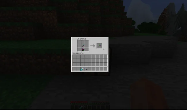 Крафт на инструмент из мода Morph-o-Tool