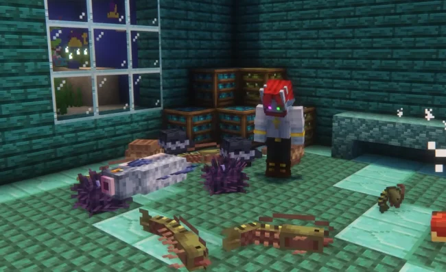 Новые мобы из мода Oceans Delight