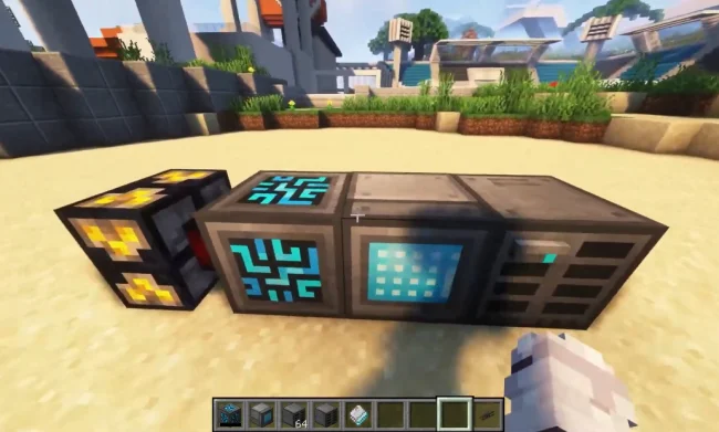 Новые блоки из мода ExtraStorage