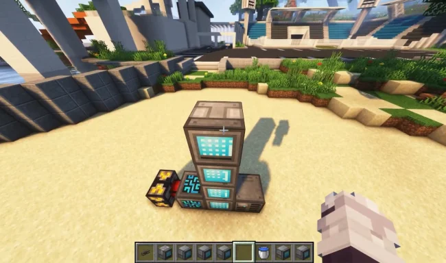 Механизм из мода ExtraStorage