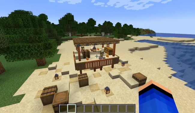 Новая постройка из мода Moogs Voyager Structures