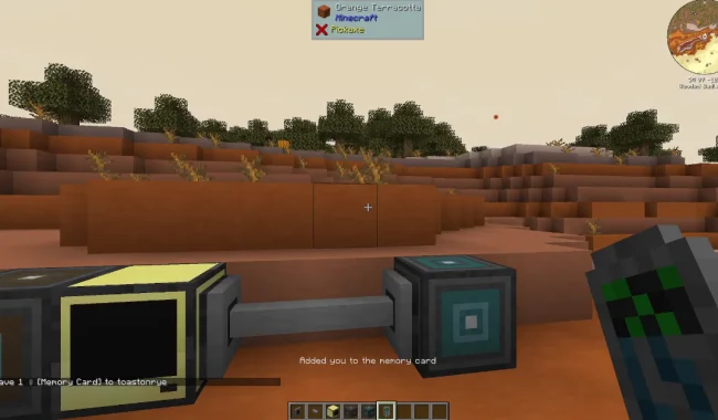 Небольшой механизм из мода Advanced Peripherals