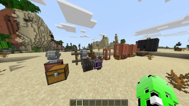 Новые блоки из мода Create Enchantment Industry