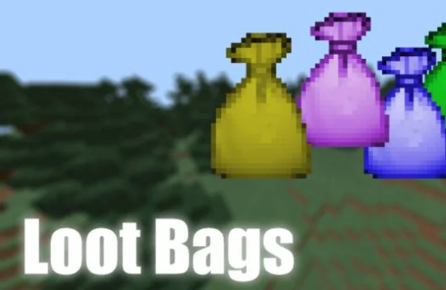 Мод на инструменты для Майнкрафт 1.12.2 / 1.11.2 (LootBags)