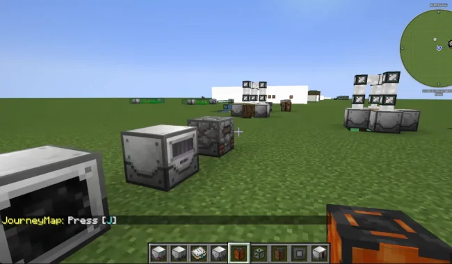 Некоторые блоки с модом Integration Foregoing