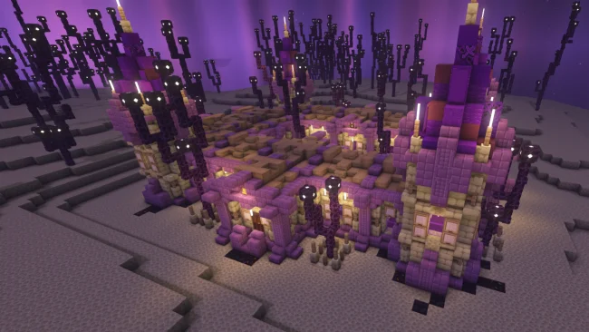 Мод на структуры для Майнкрафт 1.21.11 / 1.20.6 (Moogs End Structures)