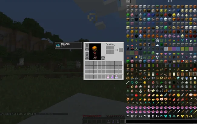 Новый эффект от нового зелья из мода Potion Core