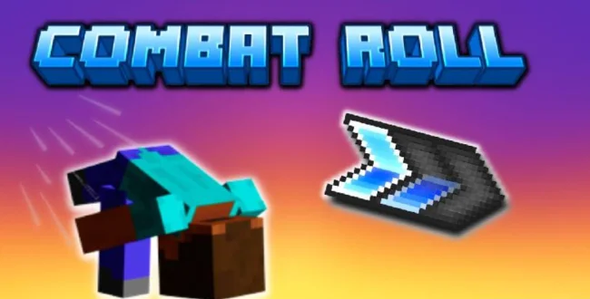 Мод на геймплей для Майнкрафт 1.21.11 / 1.20.4 (Combat Roll)