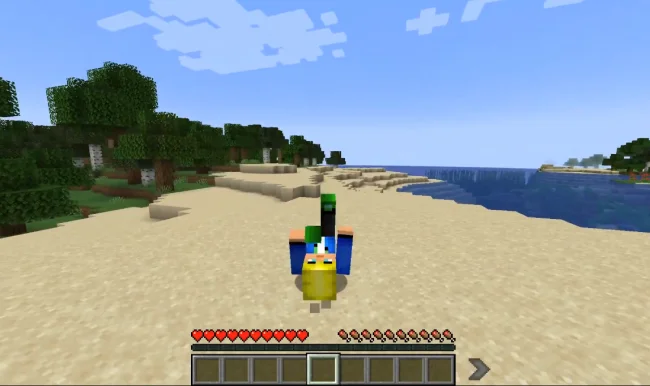 Процесс выполнения кувырка из мода Combat Roll