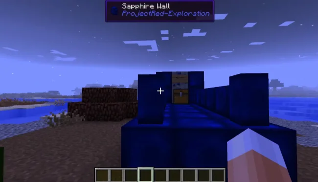 Новые синие стены из мода Project Red - Exploration