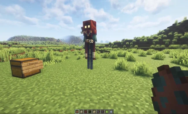 Новый эндермен из мода Enderman Overhaul