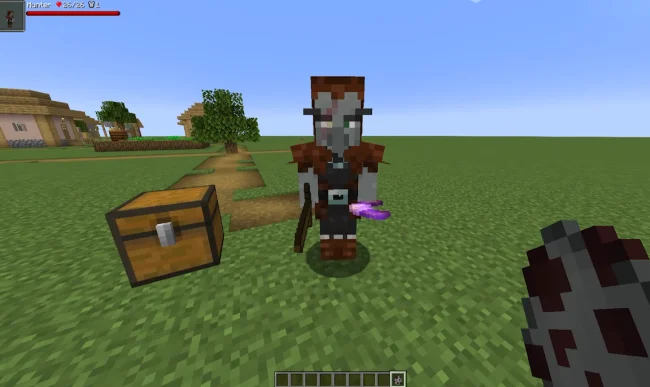 Новый моб из мода HuntersReturn