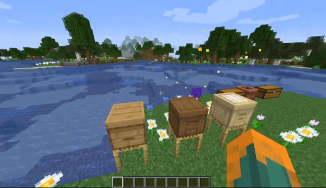 Новые блоки из мода Buzzier Bees