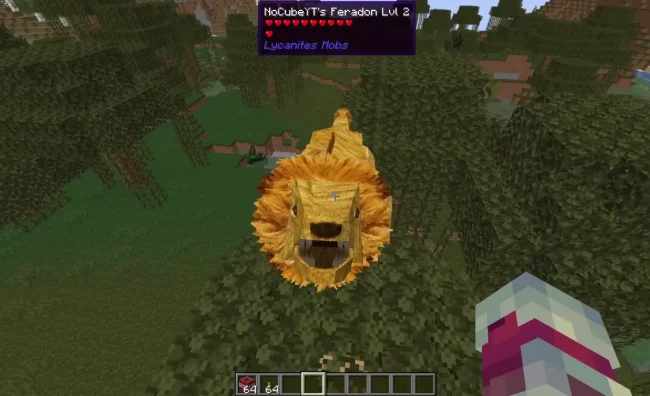 Новый моб из мода Lycanites Mobs