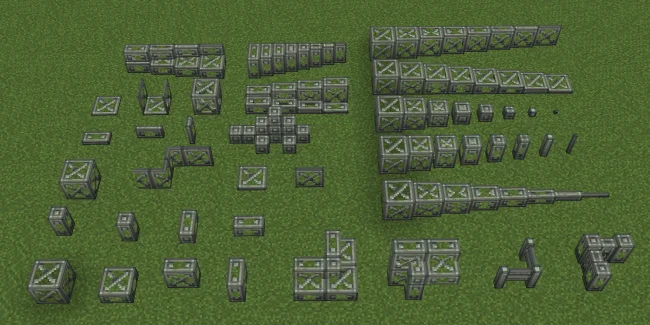 Мод на декор для Майнкрафт 1.21.1 / 1.20.1 (Create Copycats)