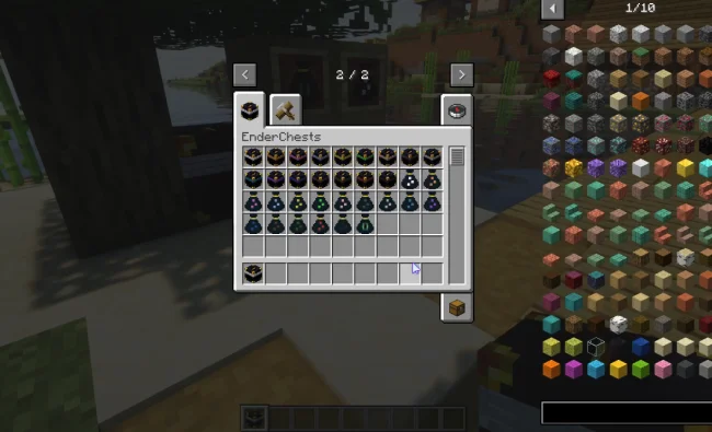 Все предметы из мода EnderChests