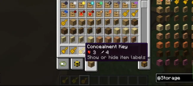 Все предметы из мода Storage Drawers Extras