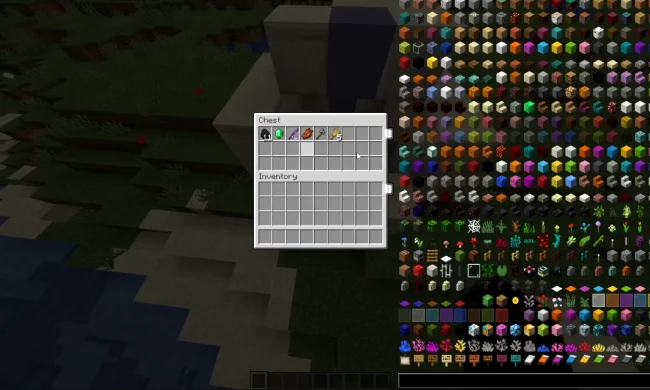 Быстрая сортировка по кнопке из мода Inventory Tweaks Renewed