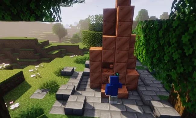 Новая структура из мода Formations Overworld