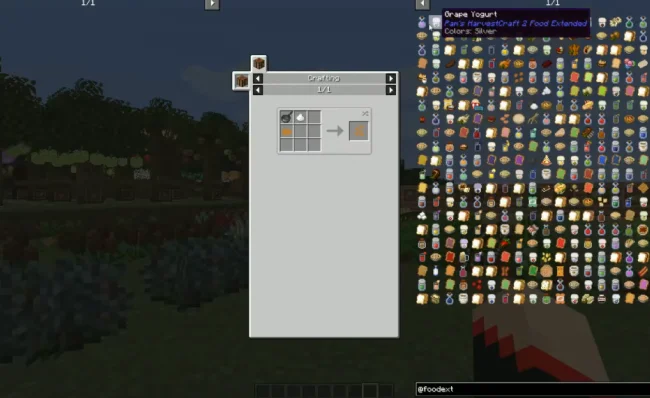 Крафт на семена из мода Pams HarvestCraft 2 - Food Extended