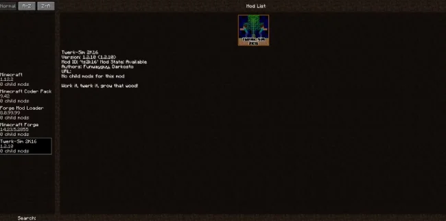 Информация о моде Twerk Sim 2K16