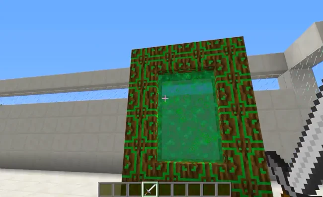 Портал в новое измерение из мода Hunting Dimension