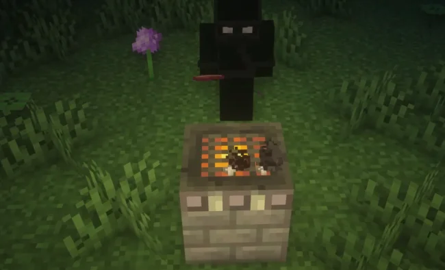 Процесс приготовления еды из мода Twilights Flavors and Delight