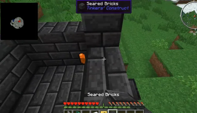 Процесс постройки механизма с модом Tinkers Mechworks