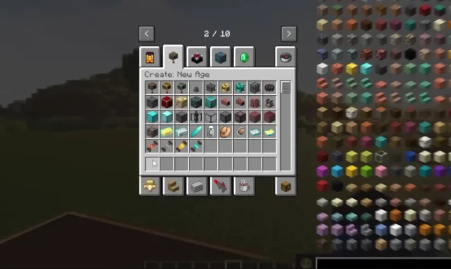 Все предметы из мода Create New Age