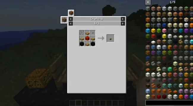 Крафт на предмет из мода Dungeon Tactics