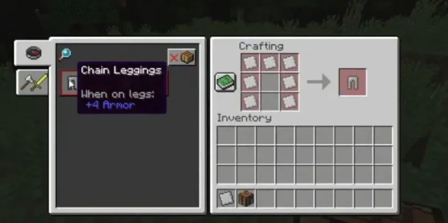 Мод на броню для Майнкрафт 1.15.2 / 1.14.4 (Leos Craftable Chainmail)