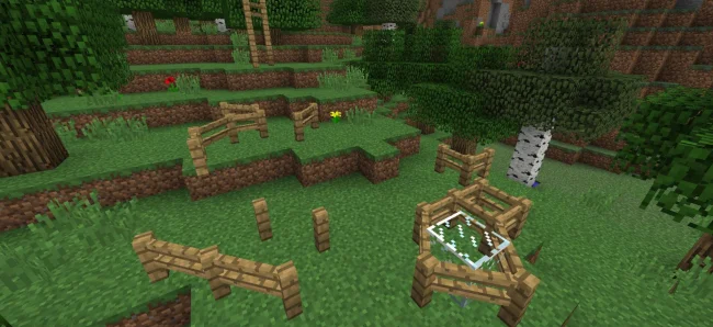 Мод на декор для Майнкрафт 1.12.2 / 1.10.2 (Fence Overhaul)